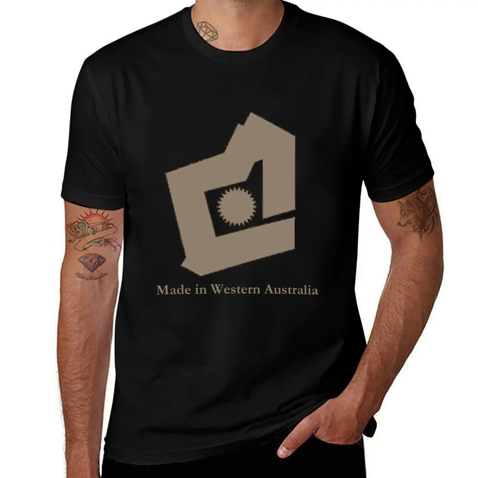 

Made in Western Australia - Birthmark T-Shirt summer clothes plus sizes men graphic t shirts