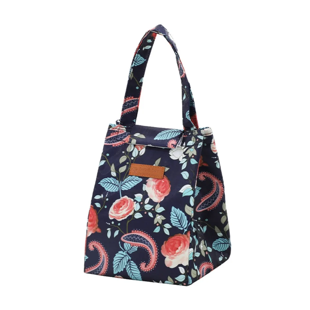 

Oxford Cloth Insulated Lunch Bag Waterproof Picnic Camping Food Drink Cooler Bag Ice Pack Travel Bag Food Storage Box Adult Kids