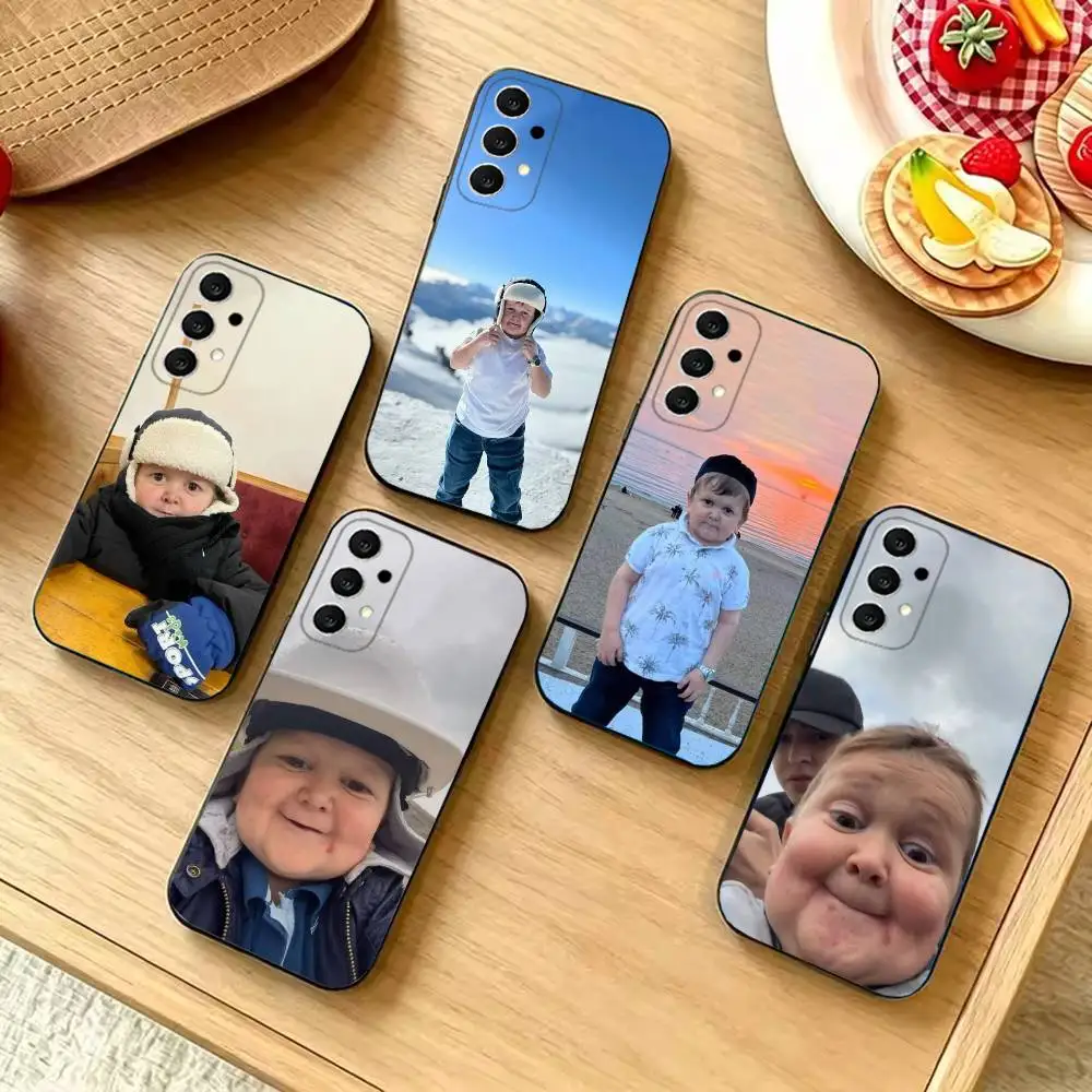 Funny Babaite Hasbulla-a Shockproof Black Cell Phone Cover, Fit for Samsung S20,S21,S22,S23,S24,S25,S26,Ultra,Plus,FE,Lite