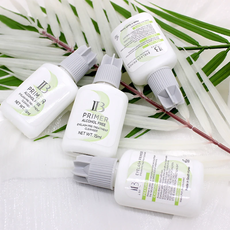1 ボトル IBeauty アルコールフリープライマーまつげエクステンション接着剤ブースター 15 ミリリットル IB ボンダーメイクアップツール韓国美容オリジナル韓国