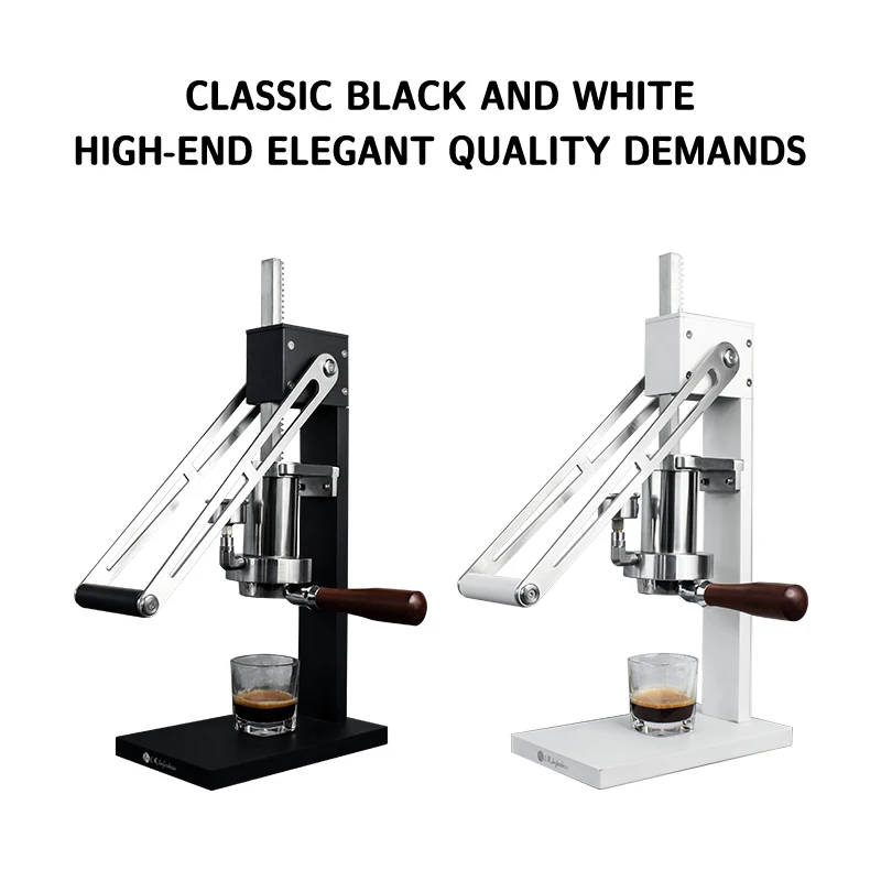 Manual Espresso Machine 9 Bar Pressure Ergonomically Commercial Household Market Stall Espresso Extraction 58mm Coffee Maker