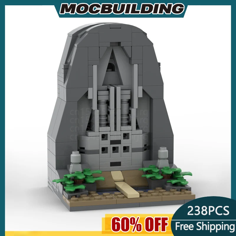 MOC Building Block Minas Tirither White City Technology Bricks DIY Assembled Castle Street View Series Building Model Toys Gifts