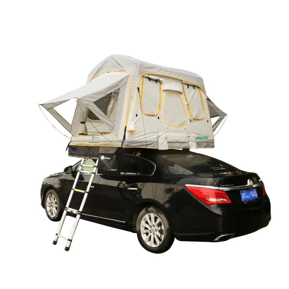 

Professional Customized 1-2 Person Inflatable Soft Cover Roof Top SUV Camping Rooftop Tent For Car