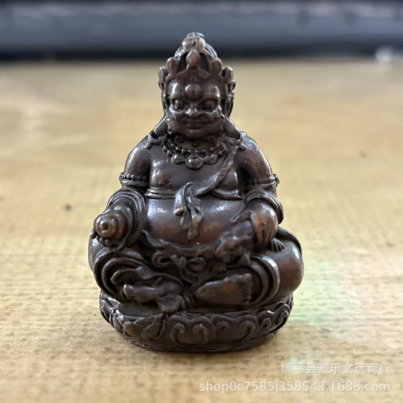 Antique Carved Ornament, Bronze Craft, Chinese Style, Unbranded, Collectible Laughing Buddha Statue, Trendy Retro