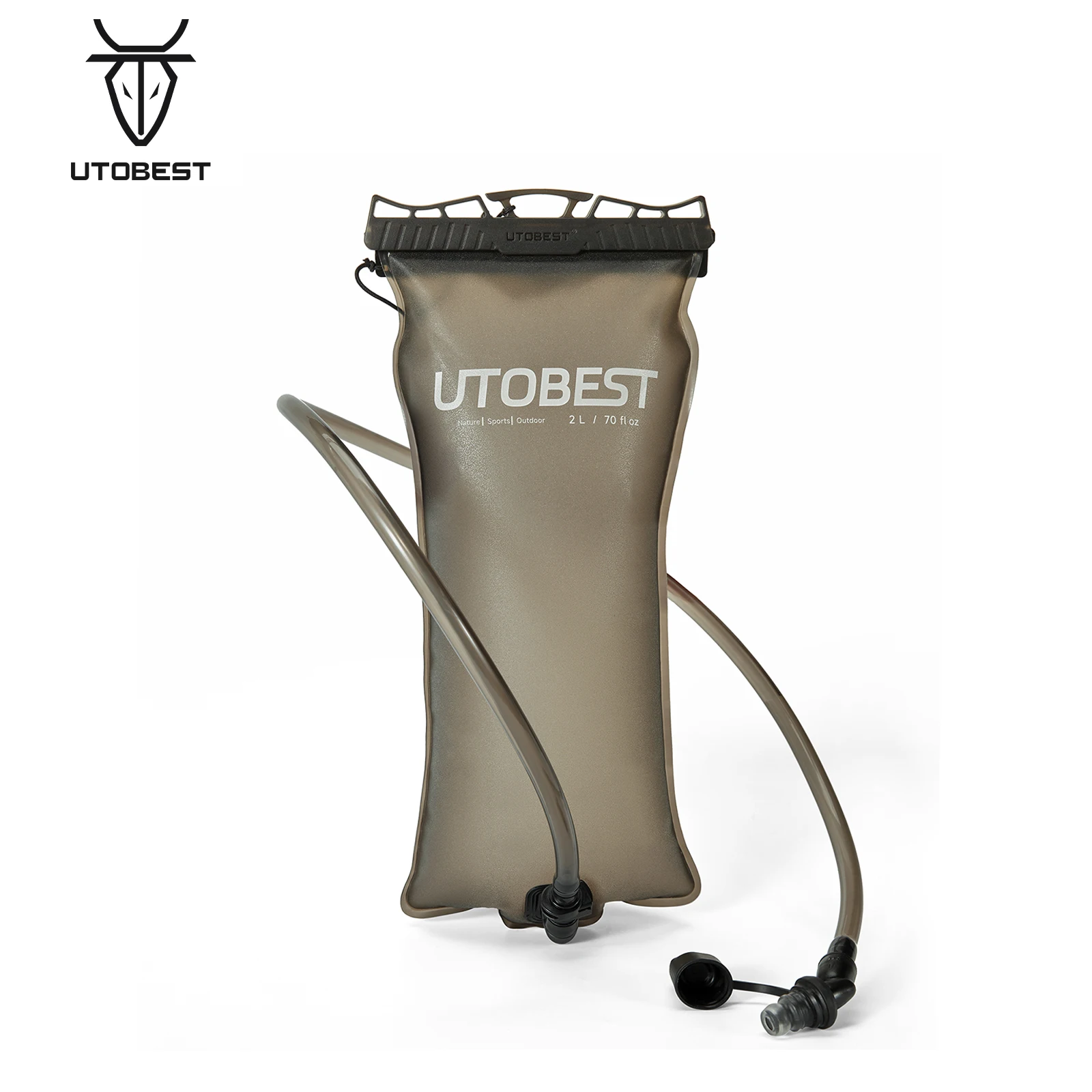 

UTOBEST UTR220 Completely Odorless 2L/3L Water Bladder Double Layerad Hydration Reservoir Water Bag for Camping Cycling Hiking