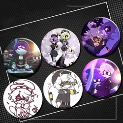 Murder Drone Uzi X N Lapel Pin Creative Cute Cartoon V Fanart Figure Brooch Backpack Badge Accessories Fans Collect Friends Gift