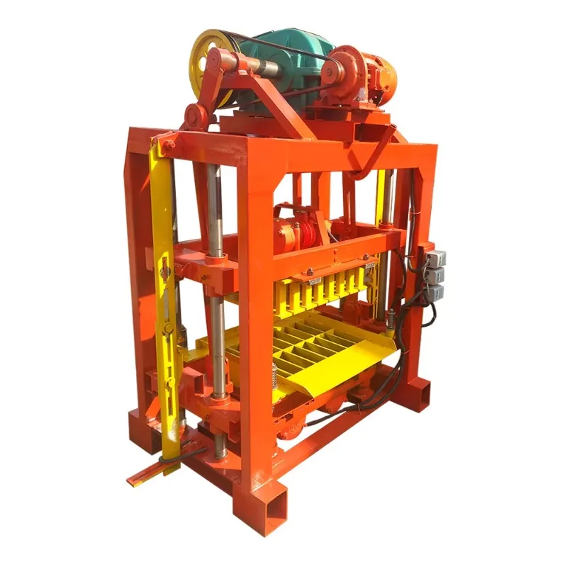 Customized QT4-40 Block and Paver Making Machine Manual Block Making Machine Brick Block Making Machine