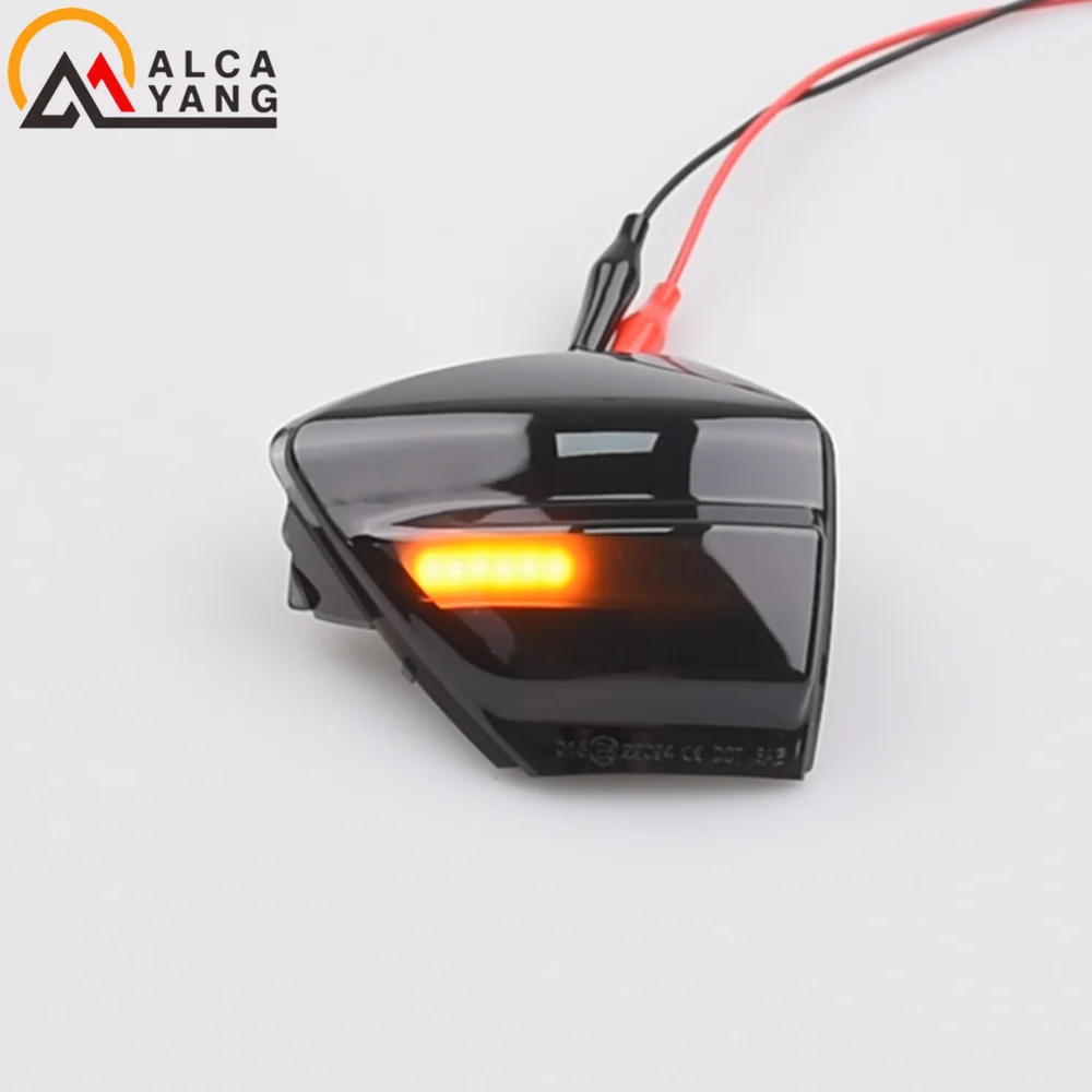 2X For Ford S-Max 07-14 Kuga C394 08-12 C-Max 11-19 LED Dynamic Turn Signal Light Side Mirror Sequential Blinker Indicator Lamp image 3