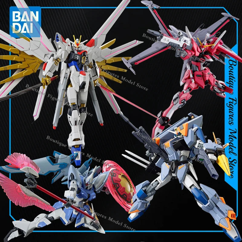 

Bandai оригинальные HG GYAN Strom MIGHTY STRIKE FREEDOM INFINITE JUSTICE DUEL BLITZ GUNDAM экшн-фигурки аниме модель подарок детские игрушки