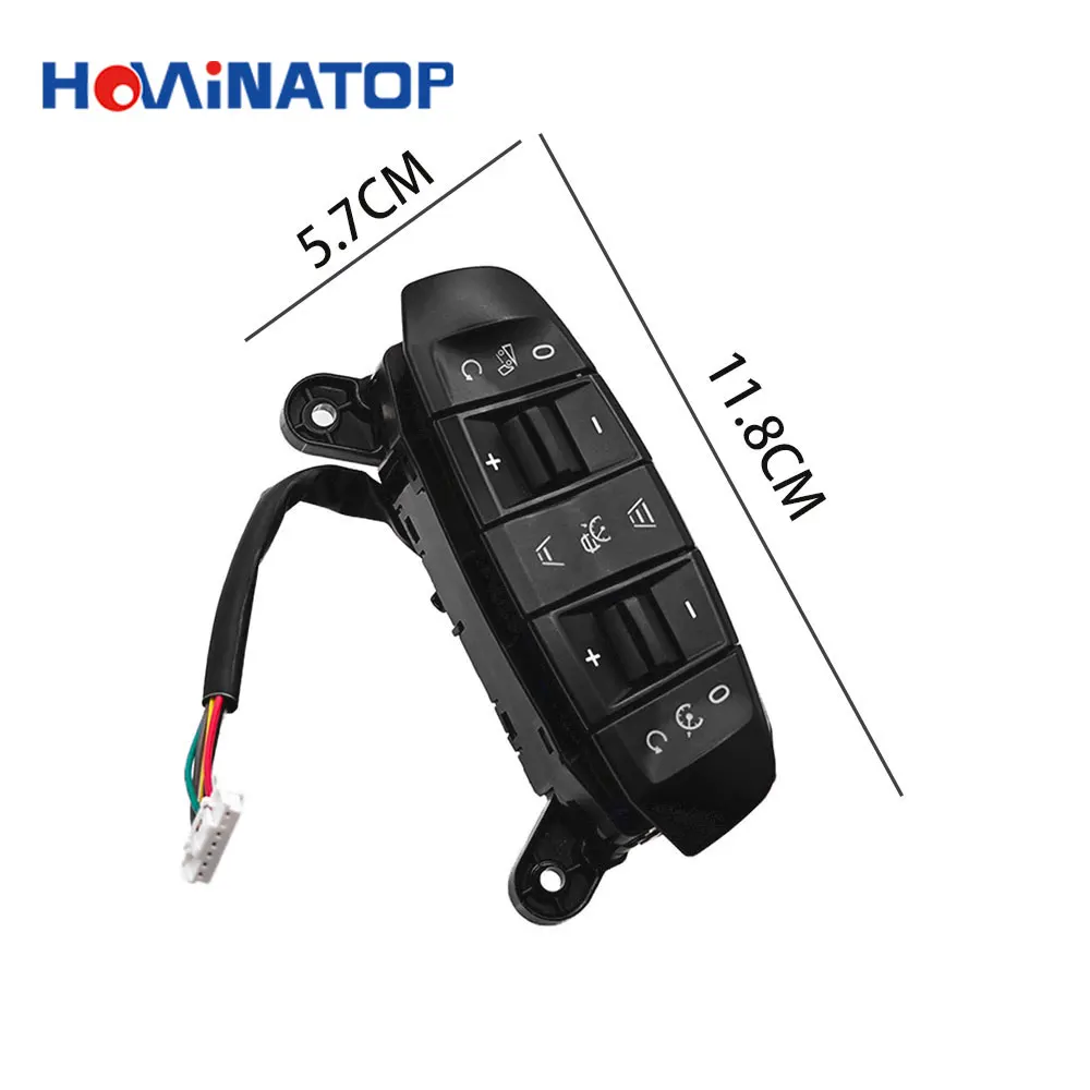HOWINATOP 2545507 2980505 Steering Wheel Cruise Control Button Switch For Scania L P G R S NGS Truck 2016+ OEM Replacement