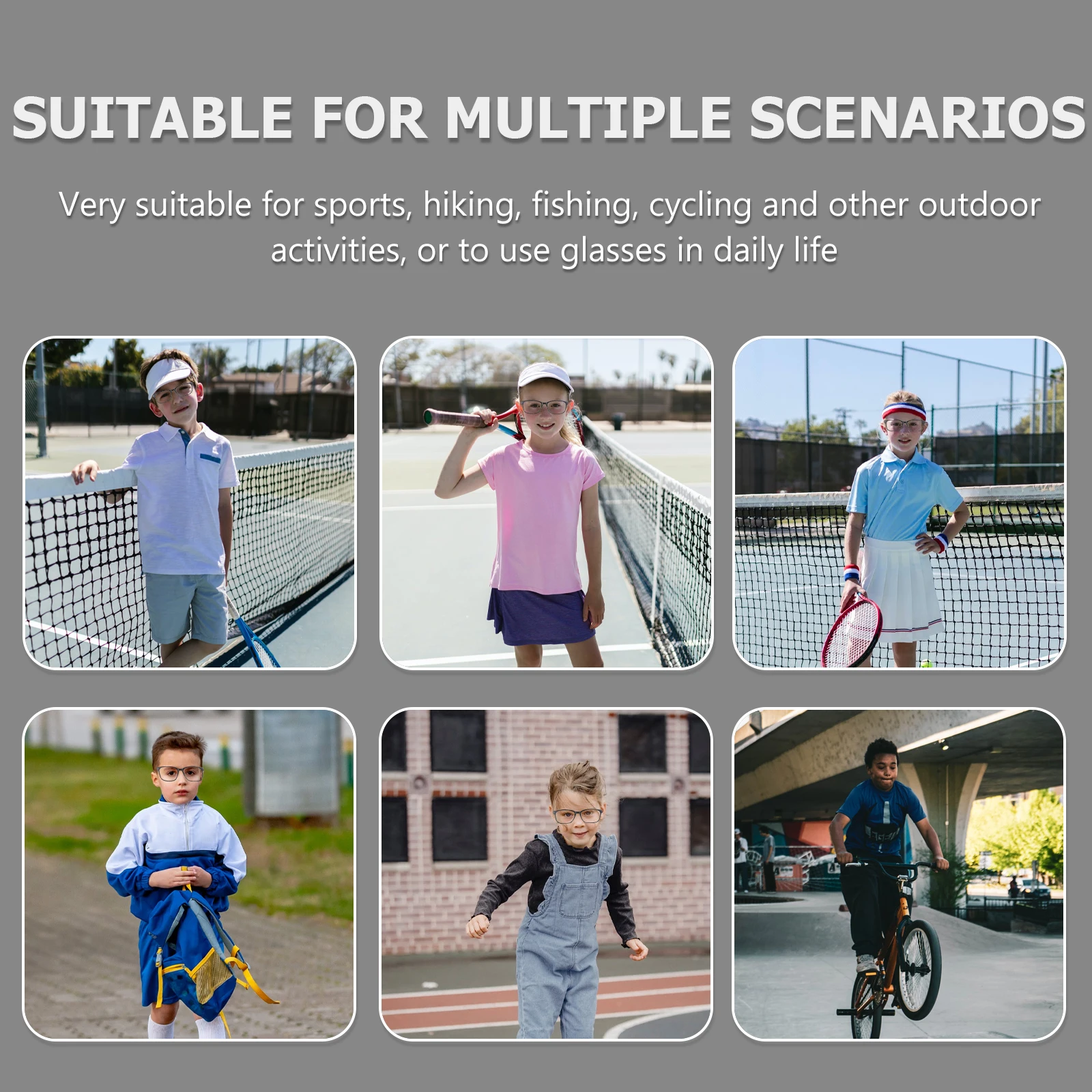 

10Pcs Eyeglass Retainers Glasses Rope Nonslip Anti-Skid Straps for Outdoor Sports Sunglasses Reading Glasses Holder