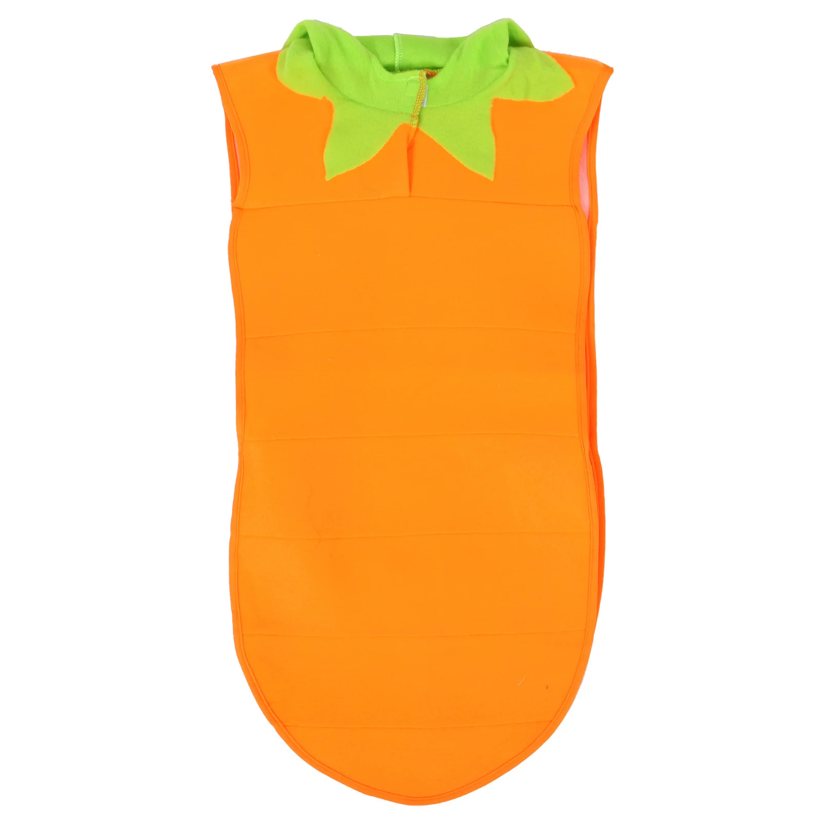

Carrot Costume Cosplay Party Clothing Kids Hooded Vegetable Outfit for Masquerade Performance Kids Cosplay Prop