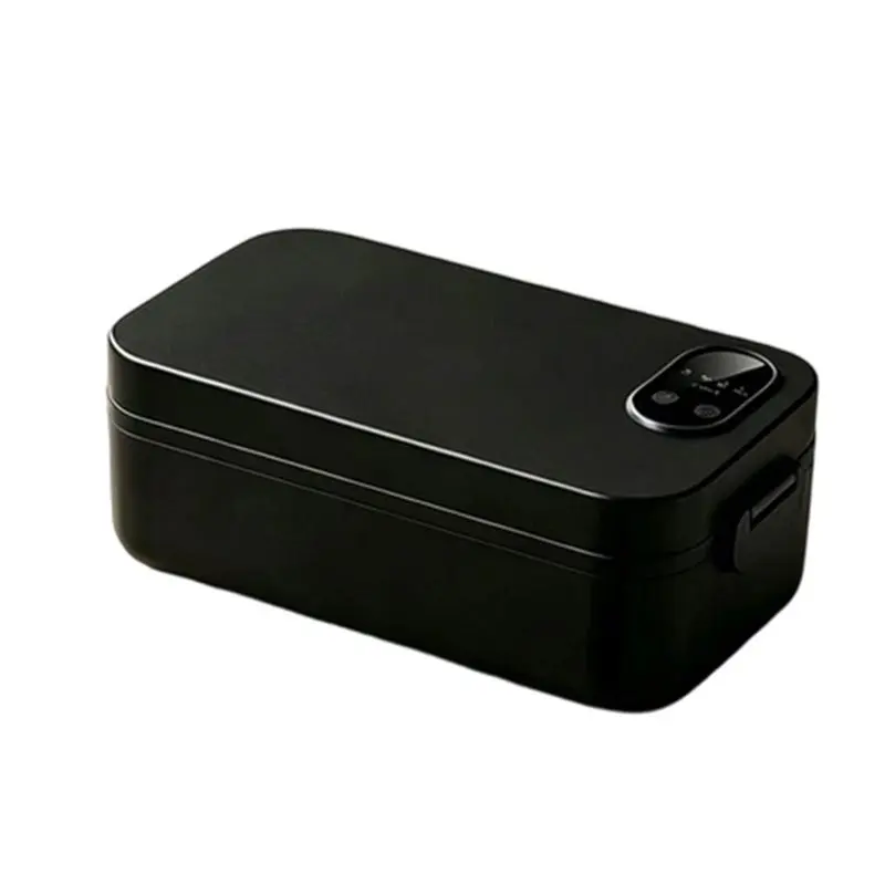 ABRU-Smart Electric Heated 900Ml LED Digital Display Insulated Portable Lunch Box Water-Free