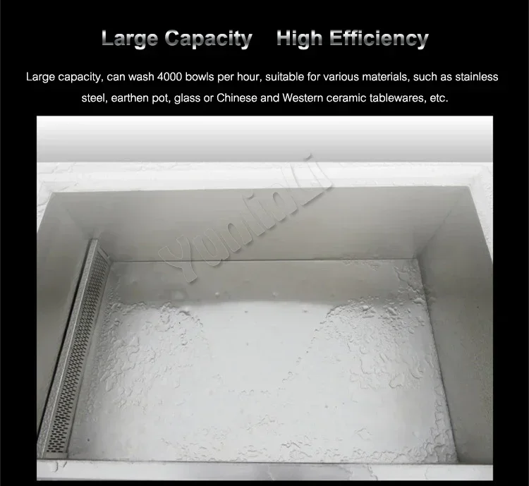منظف أطباق تجاري بالموجات فوق الصوتية ، غسالة أطباق أوتوماتيكية ، منظف أطباق ، 25 كيلو هرتز ،