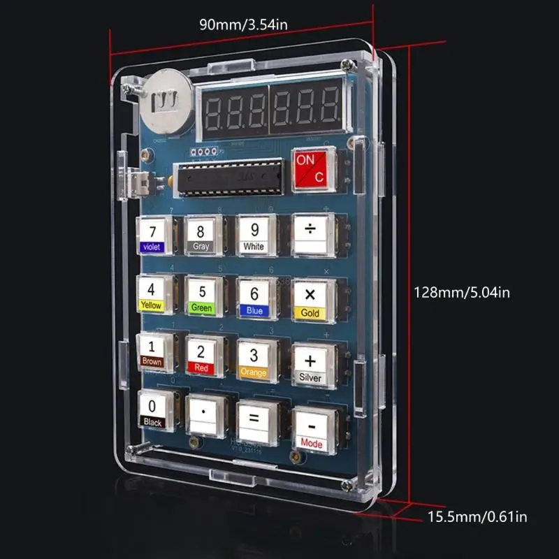 Electronic Project Create A Working Calculator with This 51 MCU Digital Tube Display Set
