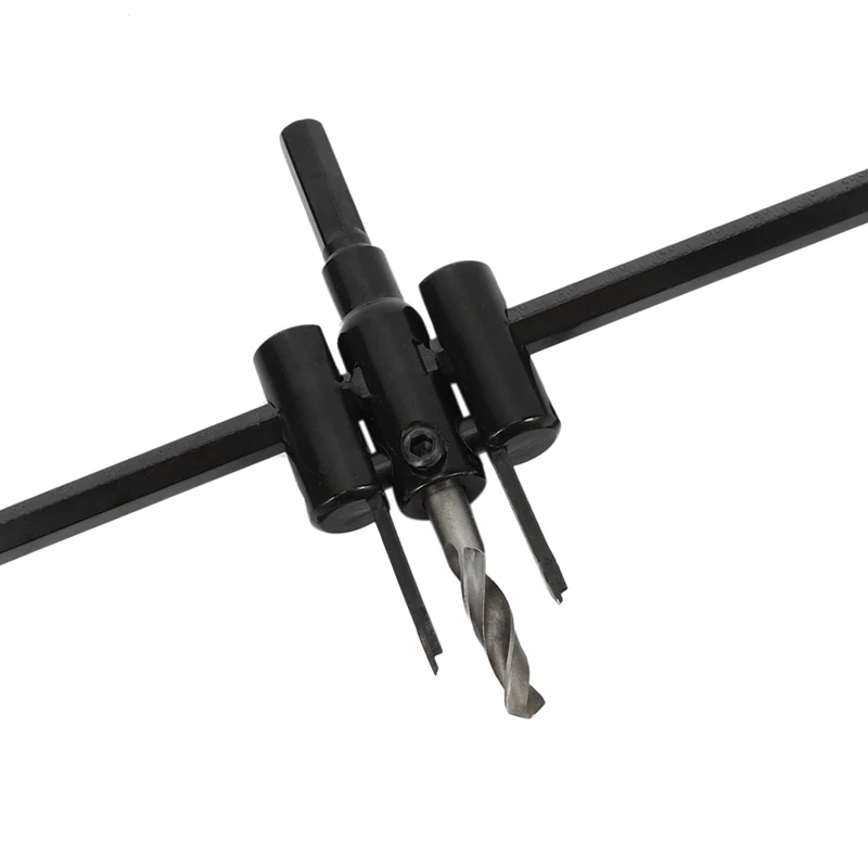 Adjustable 40-300Mm Metal Wood Circle Hole Cutter Wood Drywall Drill Bit Saw Round Cutting Diy Tool Adjustable Circle Hole Cutte