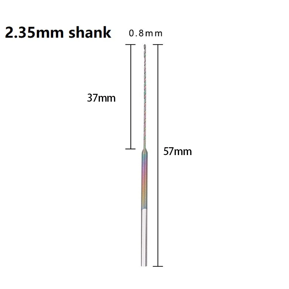 Hot Sale Drill Bit Auger-drill Auger-drill Head Bit Drill Drilling Head Quenched Drill Bit Shank 1PC 2.35MM 57mm