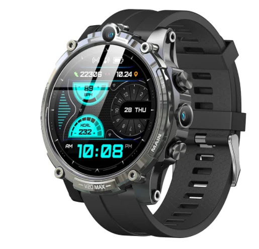 High Quality Most Popular 4g Smartwatch 128g Memory Smart Watch Sports Fitness Watch With Dual Cameras