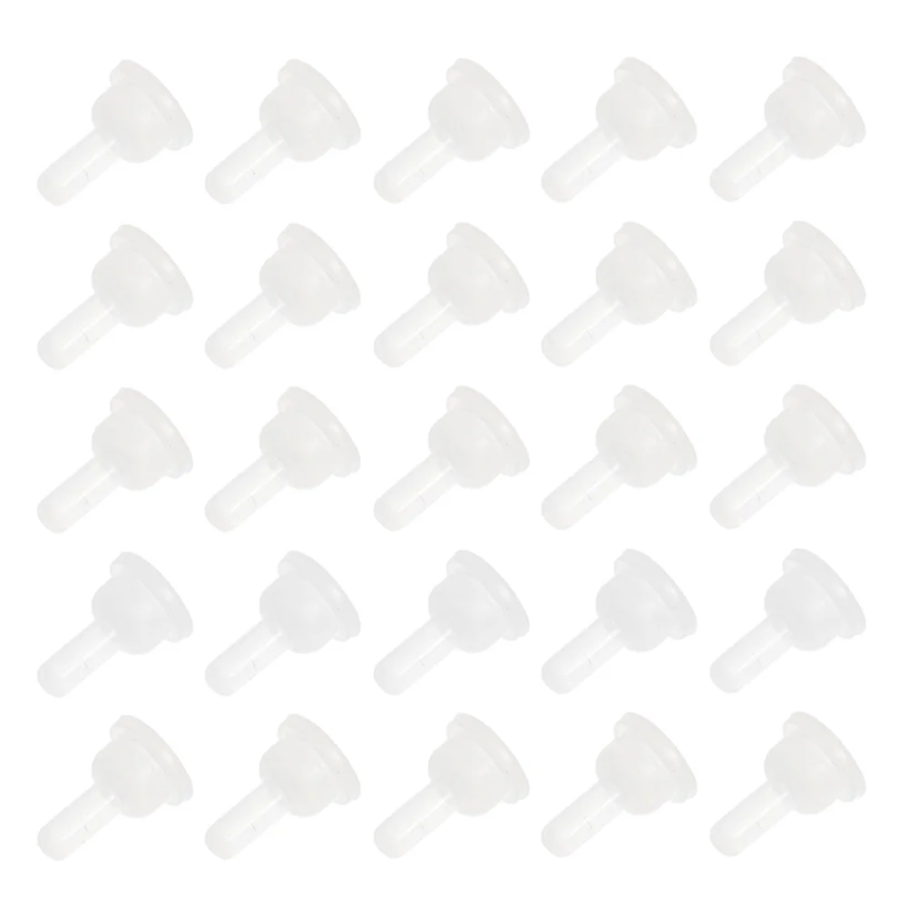 

50Pcs Silicone Pet Feeding Nipples for Small Animals Kittens Rabbits Chinchillas Soft Flexible Durable Easy Cleaning