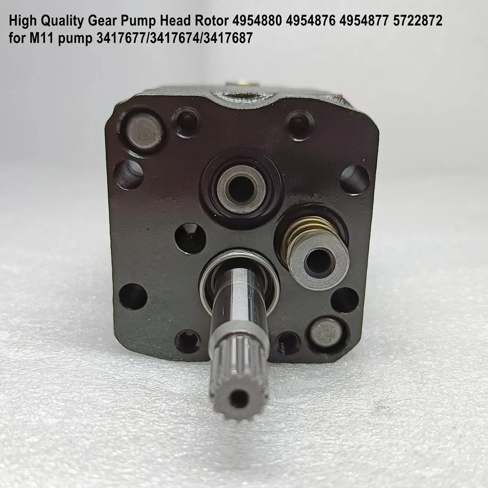 M11 Pump Gear Pump Head Rotor Assembly 4954880 4954876 4954877 5722872 Replacement Engine Pump Parts