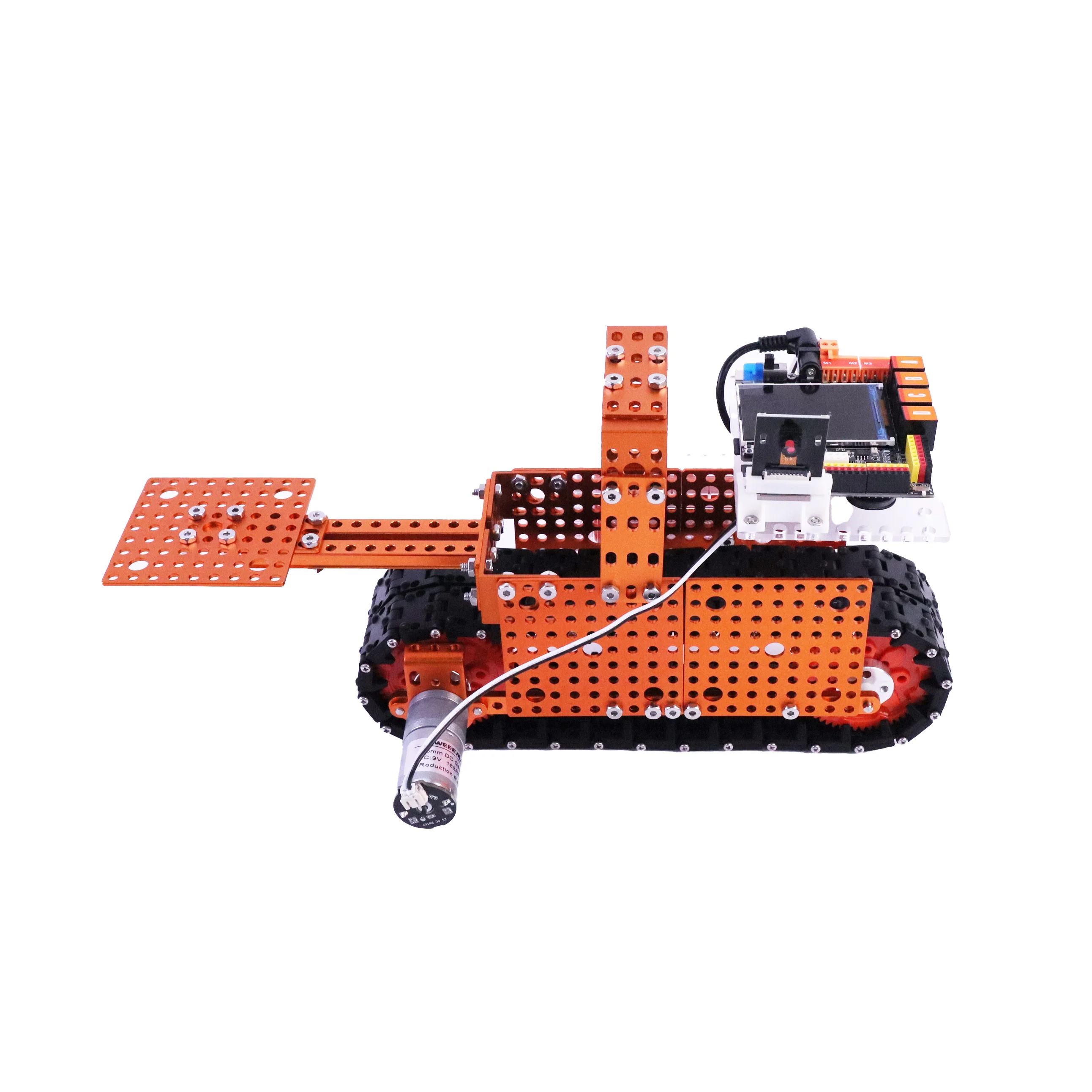 مجموعة روبوت مصنع الذكاء الاصطناعي لتعليم الذكاء الاصطناعي مجموعة روبوتية تعتمد على مشروع ELF AIOT K210 أداة تعلم صناعة برمجة الروبوتات