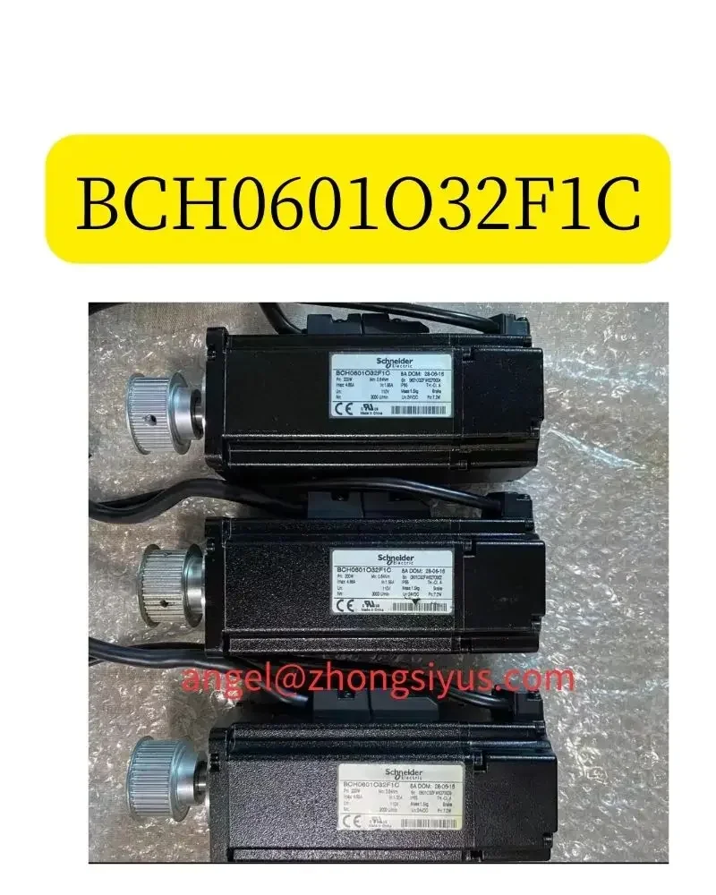 

BCH0601O32F1C Used servo motor 200W running function OK