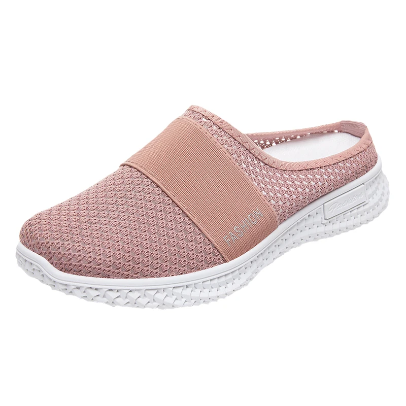 2024 Tennis Shoes Women Designer Flats Sneakers Breathable Slip-on Ladies Light Sport Shoes Fashion Female Walking Footwear