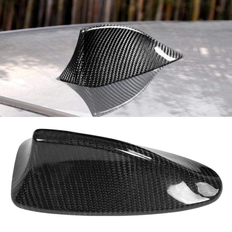 Carbon Fiber Antenna Shark Fin Cover Trim For-BMW 5 Series F10 F11 F18 7 Series F01 F02 M Series M5