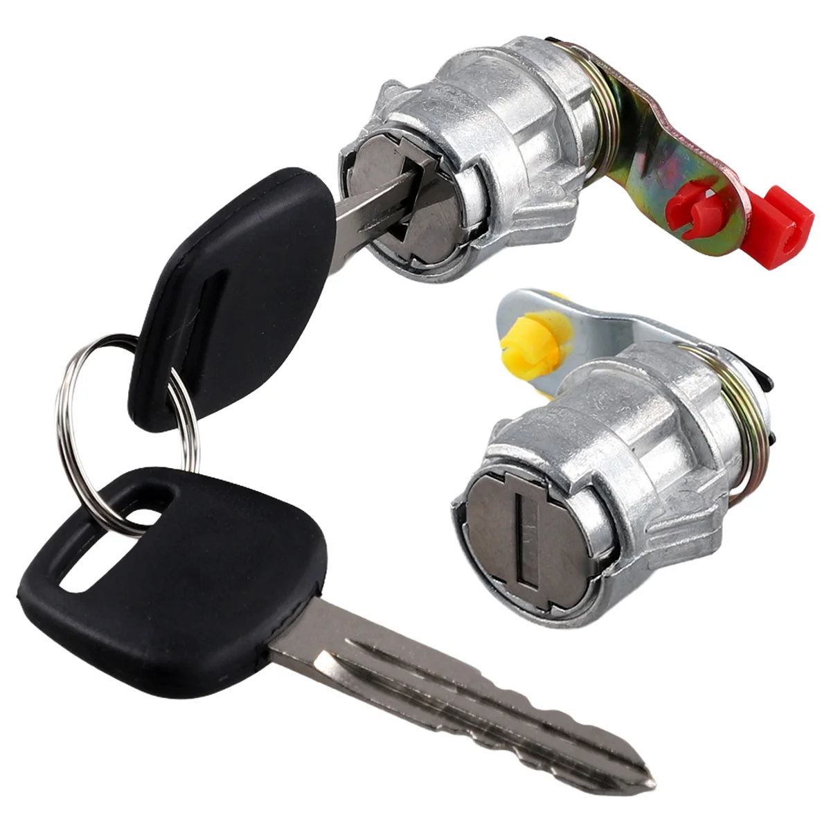 Автомобильный цилиндр LH и RH для дверного замка с ключом 69051-35030 69052-35040 для пикапа Toyota 1989-1995 4runner 1989-1998