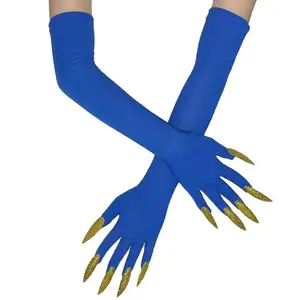 بارد شبح مخلب قفازات لعيد الهالوين, أزياء قفازات حمراء, أظافر طويلة, تأثيري, مضحك, C068 أفضل 10 أفلام تأثيري للأوبرا الوهمية مبيعا - رقم 4