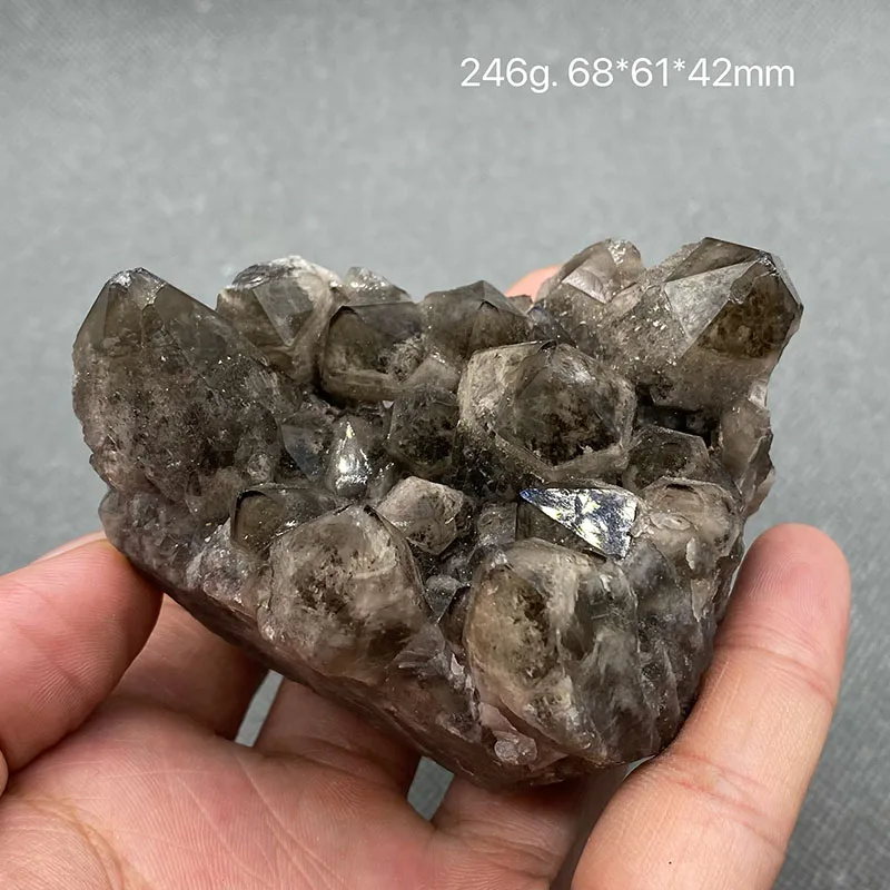 100% natural Inner Mongolia crystal cluster rough specimen stone