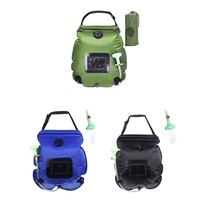 Solar Powered Camping Shower Bag 20L Heating Outdoor Travel Portable for Sun Shower Water Bag for Summer Beach TOP quality