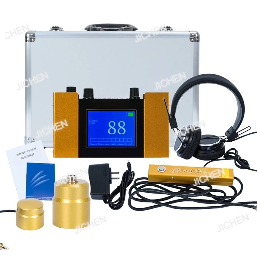 

F999L Electronic WaterPipe Leakage Detector for Water Pipe Tube Water Leakage industrial Underground Pipeline Leakage Detector