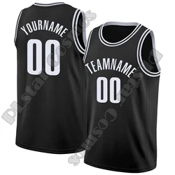 Nome personalizado Número da equipe Basketball Jersey Camisas Retro Padrão Sportswear Vintage 3DPrint Verão Tank Top Vest Drop Shipping X5