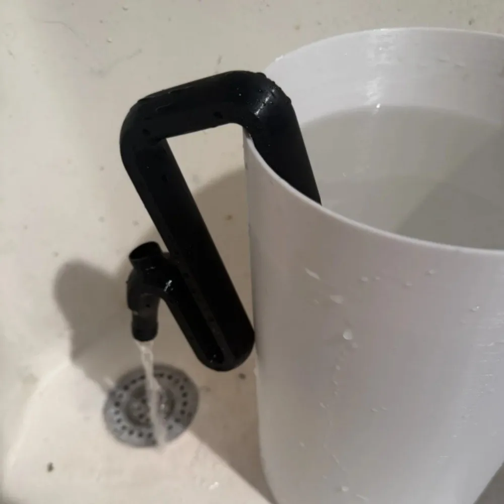 

Self-priming Design Rainwater Transfer Pipe Easy Installation PP Overflow Pipe Siphon Mechanism Water Filling Kit Water Drainage