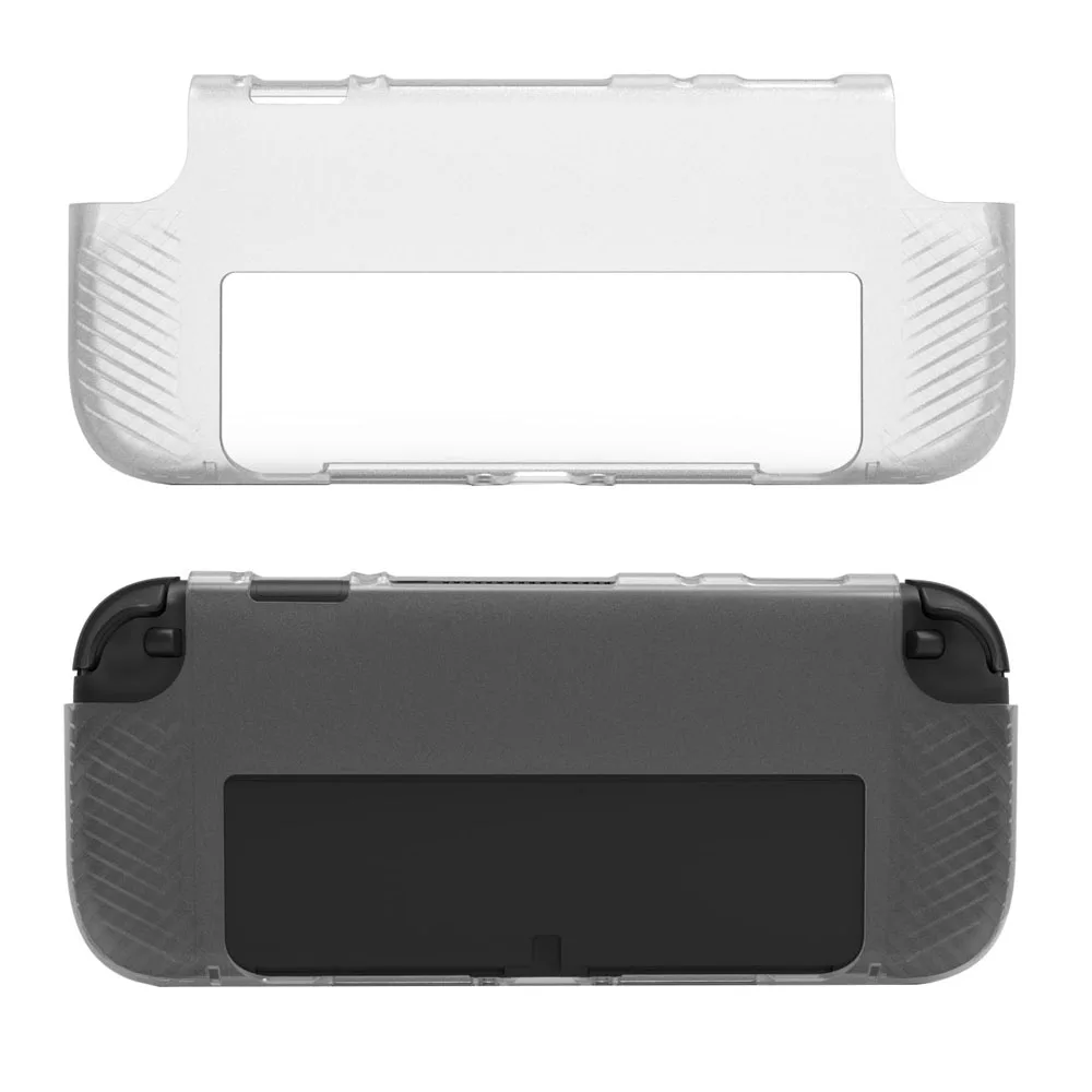 

Transparent white TPU Case for Switch 2 Soft Shell Anti-drop for Switch 2 Handheld Gaming Console Protective Sleeve Accessories