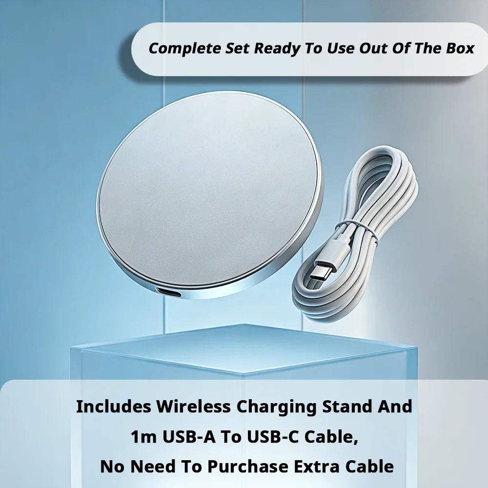 Qi Wireless Charger Fast Wireless Charger Pad 15W SIEMLEE SLWC01