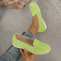 Comfortable Women Loafers Casual Shoes Women Lightweight Breathable Fashion Flat Footwear Comfy Leisure Walk Boat Shoes