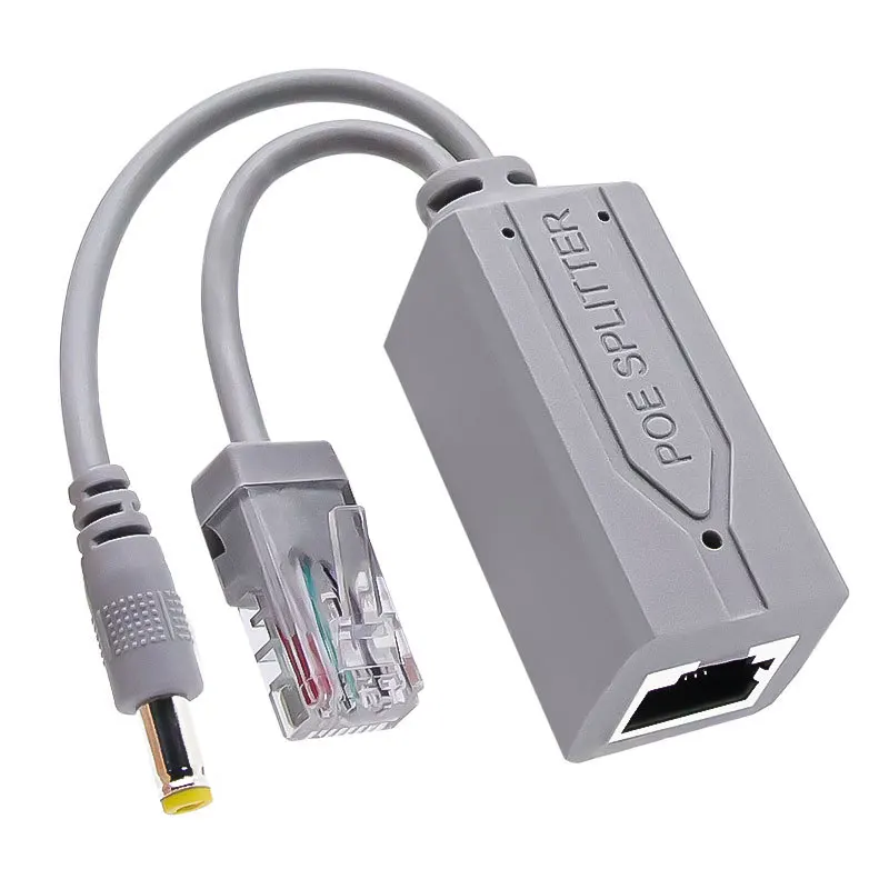 48V To 12V POE Connectors Adapter Cable Splitter Injector Power Supply