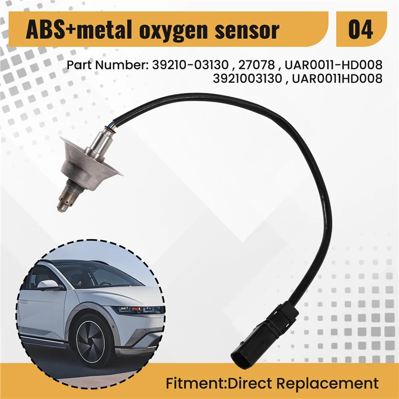 

39210-03130 Front Lambda Probe O2 Oxygen Sensor Fit For Kia NIRO Hyundai KAUAI ELANTRA IONIQ 1.6 GDI Hybrid 2016-2021-A54R