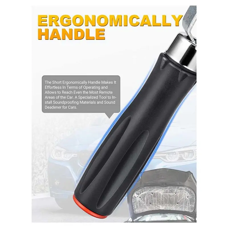 【RECOMENDAR】カーオーディオ防音ローラー シームローラー、4個パック 熱軽減マット ノイズローラー 防音ツール 自動車用