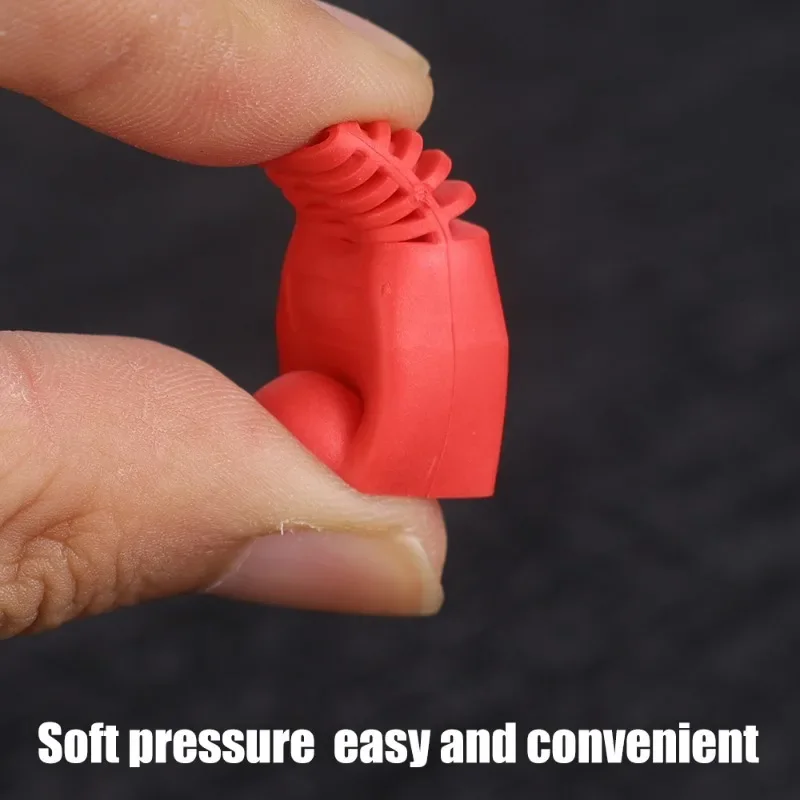 20/10Pcs RJ-45 Adapter Cap Cat 5 CAT6 Protective Sleeves for CAT6 CAT5e Ethernet Network Cable Connector Plugs Multicolour Color