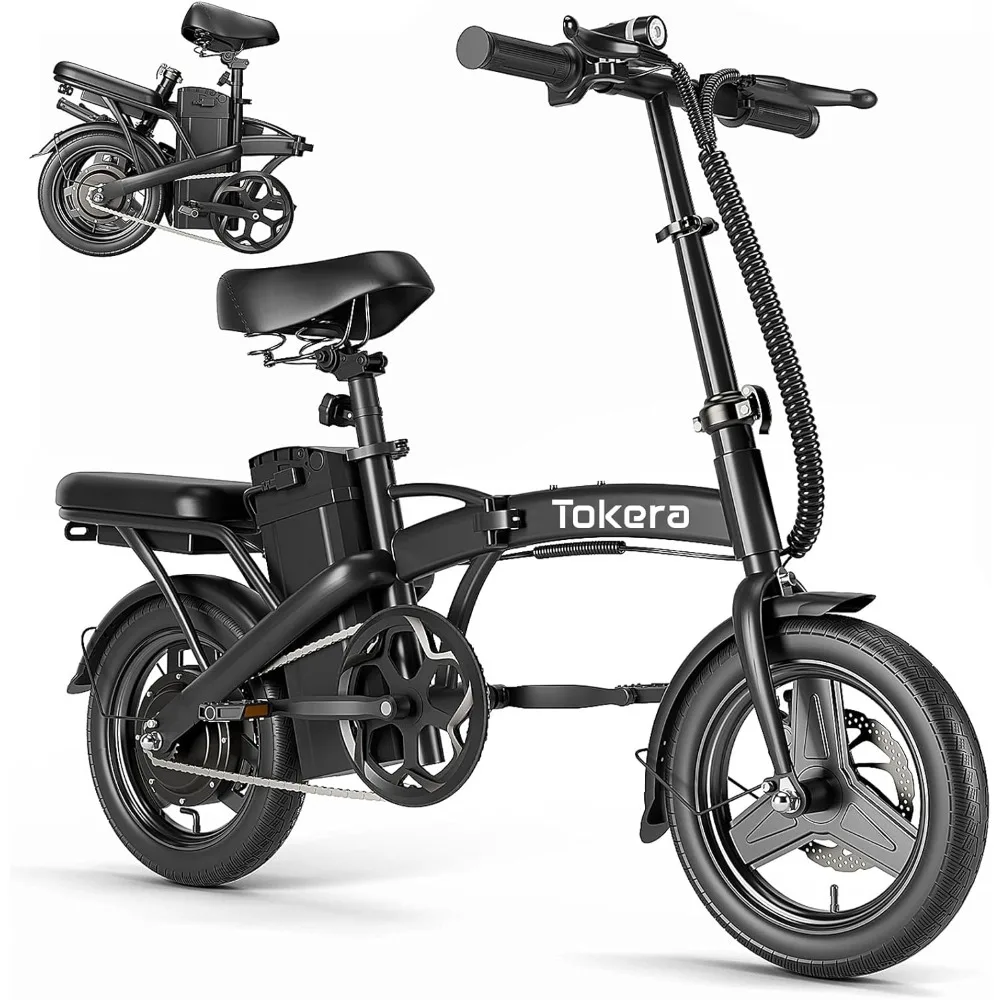 Folding Electric Bike for Adults, Powerful 750W Motor 40 Miles 20Mph Top Speed Foldable Electric Bicycle,