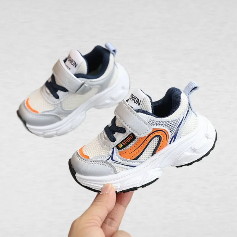 

2026 Spring Autumn New Boys' Simple Casual Sports Shoes Girls' Shell Head Versatile Solid Color Board Shoes 21-30