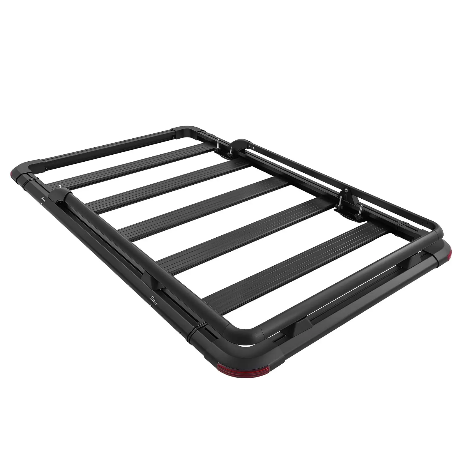 SucceBuy 64 x 39 x 4.53 in Roof Rack Cargo Basket with Extension 200 lbs Capacity Universal Fit for SUVs Trucks Vehicles Pickups
