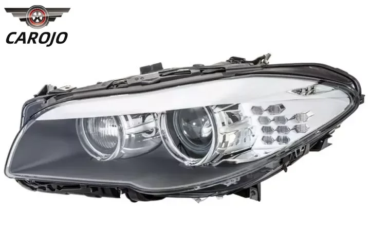 1pcs Left Right  Headlights For BMW 5 Series 2010-2013 63117271905 63117271907 With AFS AHL With Module&Bulb