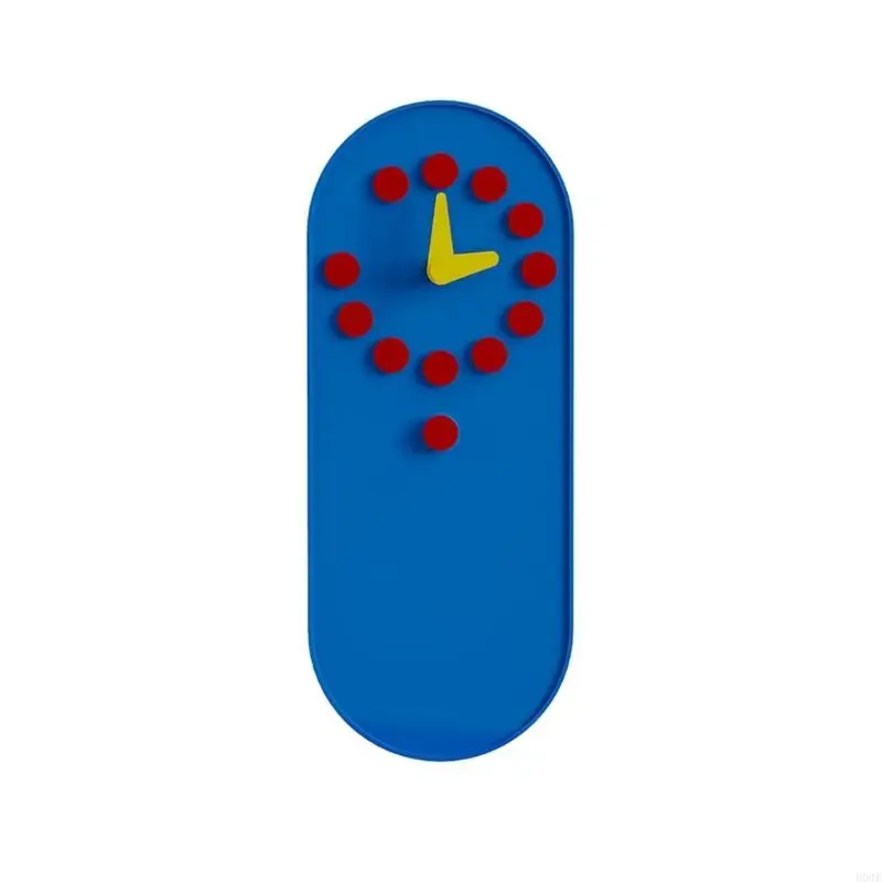 Silents Wanduhren, einfache magnetische Notizuhr, dekorative Uhr, moderne Heimdekoration für Wohnzimmer, Schlafzimmer, Küche – Detail 5