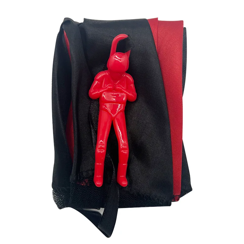 1 stks Hand Gooien Parachute Kids Outdoor Grappig Speelgoed Spel Speelgoed voor Kinderen Fly Parachute Sport met Mini Soldaat Speelgoed