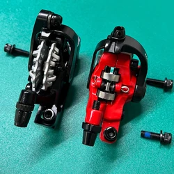 Bicycle 160 Disc Brake Mountain Bike Light Alloy Power-Off Line Wire Mechanical Dual Drive Caliper Universal Riding Accessories