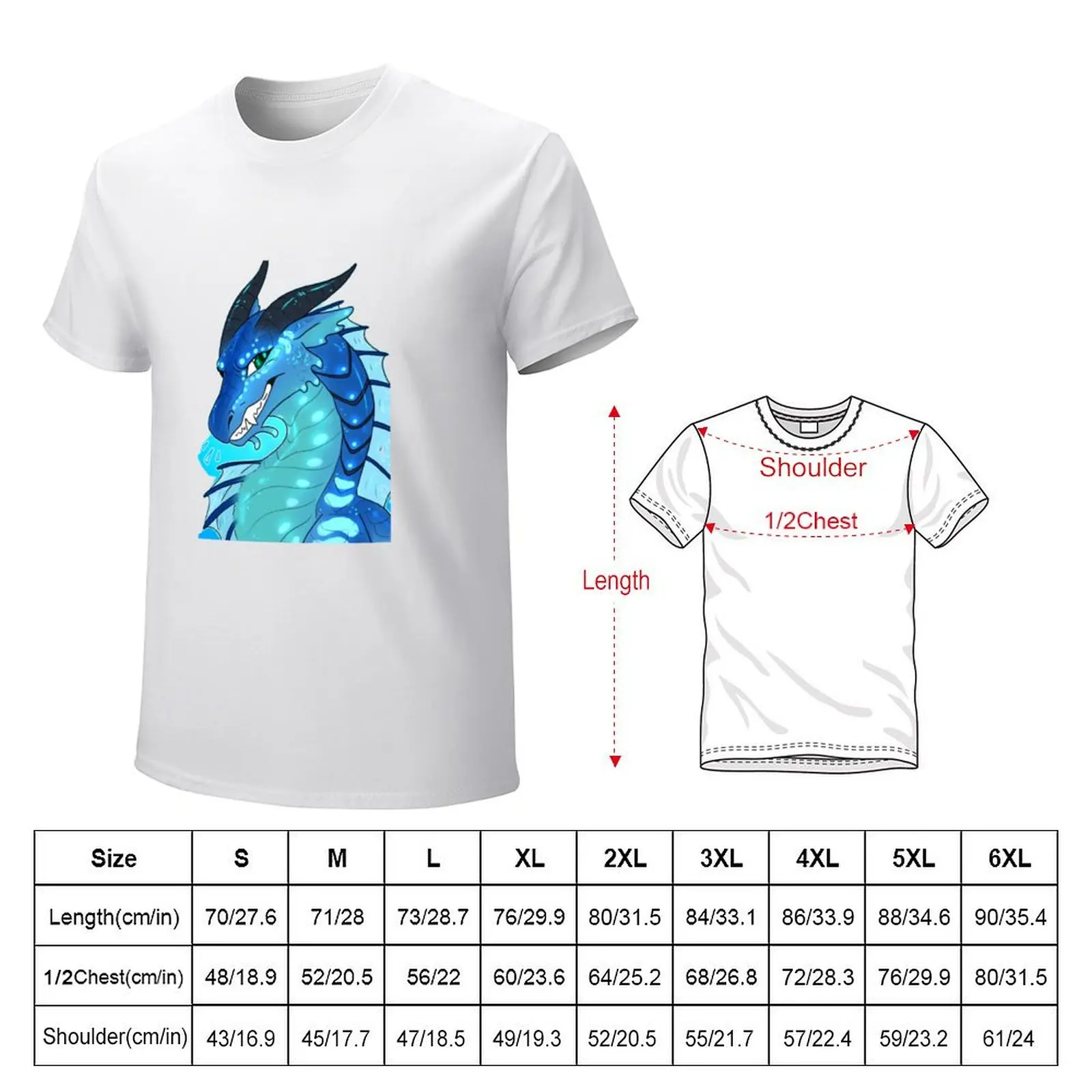 Tsunami wof T-Shirt summer tops kawaii clothes clothes for men